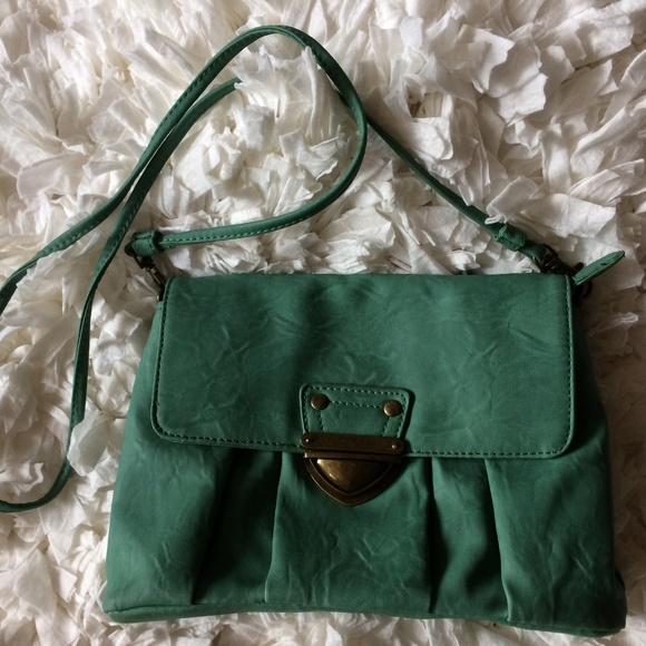 Let Them Eat Cake Handbags - Green Crossbody Bag by Let Them Eat Cake